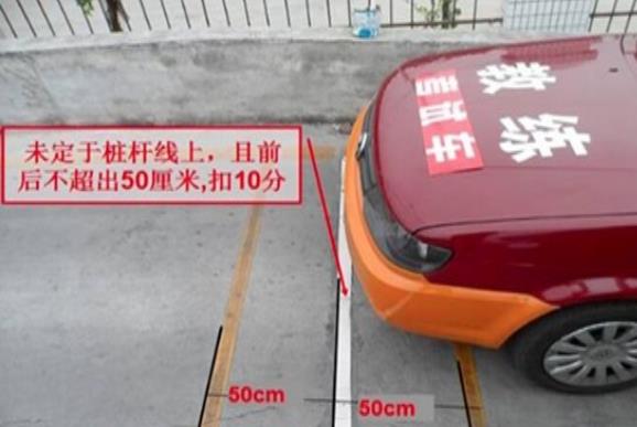 上坡起步定点停车扣分标准，科目二坡道定点标准图片(图1)